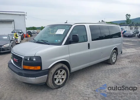 2011 GMC Savana 1500 Lt from USA, damaged, VIN 1GKS8CF45B1104871